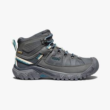 KEEN Női Targhee III Waterproof Mid Cut Túrabakancs Szürke